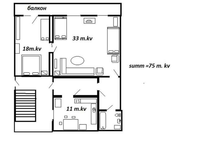 Апартаменты Apartment On Katedralna Львов-6
